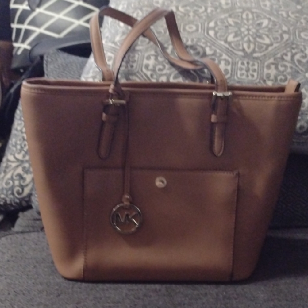 Michael Kors Brown Tote Bag